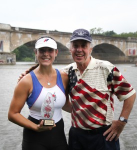 IDR_Olivia receiving her Award from a regatta official